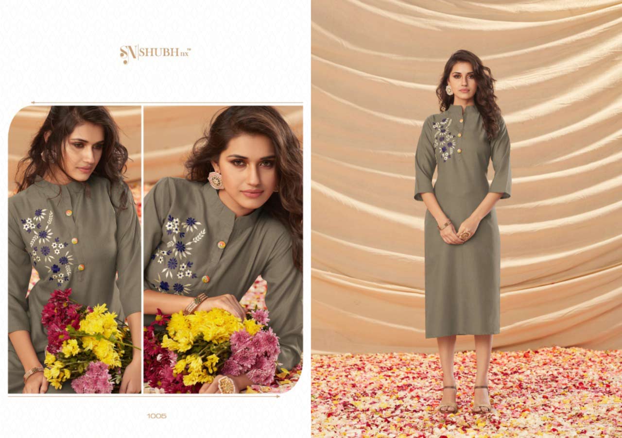 Shubh Nx Amyra Rooby Slub Kurti Manufacturer Shubh Nx Amyra Rooby Slub Kurti Manufacturer